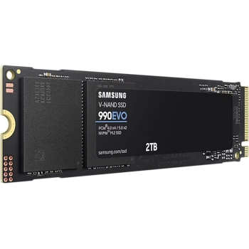 SSD диск Samsung 990 EVO 2TB, (MZ-V9E2T0BW)