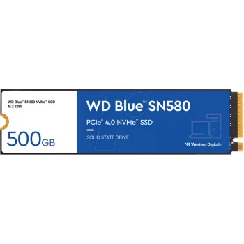 SSD диск Western Digital Blue SN580 500GB, (WDS500G3B0E)