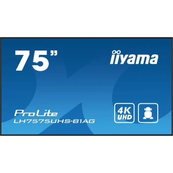 Интерактивная панель iiyama ProLite 75", (LH7575UHS-B1AG)