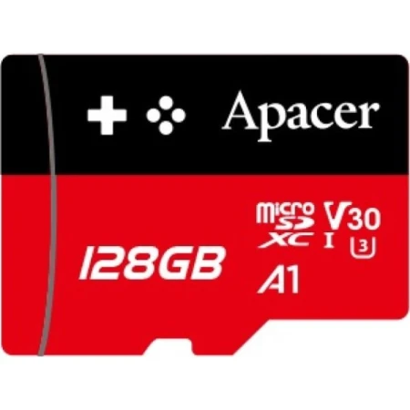 Карта памяти Apacer SDXC 128GB, Class 10 UHS-I U3, (AP128GMCSX10U7-RAGC)