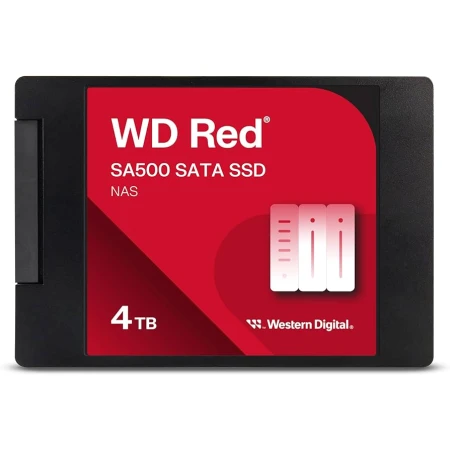 SSD диск Western Digital Red SA500 4TB, (WDS400T2R0A)