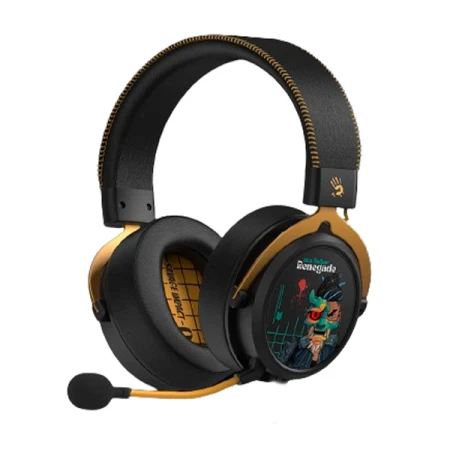 Гарнитура A4Tech Bloody MR595 Renegade Black Mindnight SAVAGE Гарнитура A4Tech Bloody MR595 Renegade Black Mindnight SAVAGE