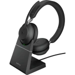 Гарнитура Jabra Evolve2 65 Link380c MS Stereo Stand Black, (26599-999-889)
