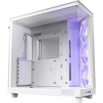 Корпус NZXT H6 Flow RGB White, (CC-H61FW-R1)