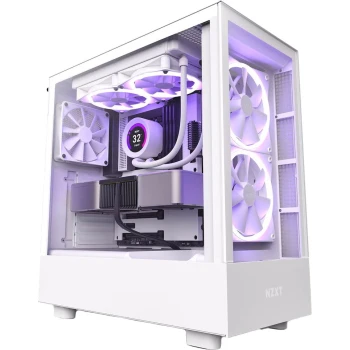 Корпус NZXT H5 Elite White, (CC-H51EW-01)