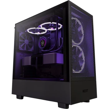 Корпус NZXT H5 Flow Black, (CC-H51FB-01)