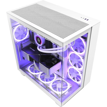 Корпус NZXT H9 Flow White (CM-H91FW-01)