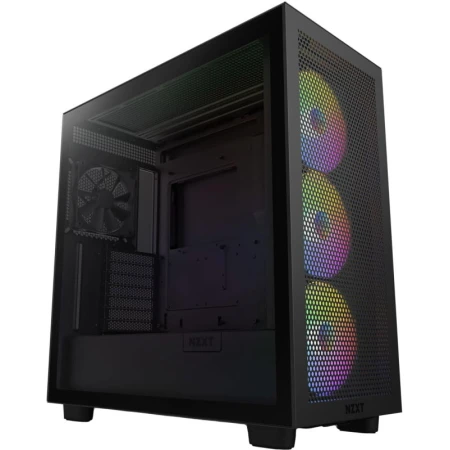 Корпус NZXT H7 Flow RGB Black, (CM-H71FB-R1)