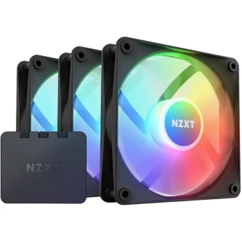 Комплект вентиляторов для корпуса NZXT F120 RGB Core Black, (NZXT RF-C12TF-B1)