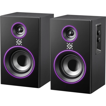 Акустическая система Defender Solar 20 (2.0) - Black, 20Вт