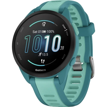 Смарт-часы Garmin FORERUNNER 165 Music Turquoise/Aqua (010-02863-32)