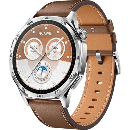 Смарт-часы Huawei GT 5 46mm Brown Composite Leather Strap (Vili-B19L)