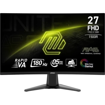 Монитор MSI MAG 27C6F, Black