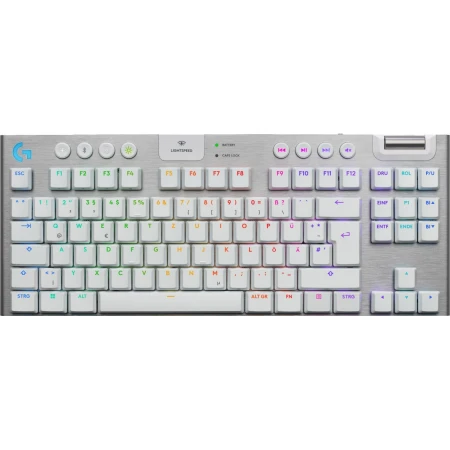 Клавиатура Logitech G915 X Lightspeed TKL White/Tactile, (920-012737)