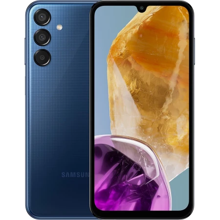 Смартфон Samsung Galaxy M15 5G 128GB Dark Blue (SM-M156BDBVSKZ)