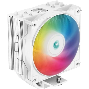 Кулер для процессора DeepCool AG400 ARGB White, (R-AG400-WHANMC-G-2)