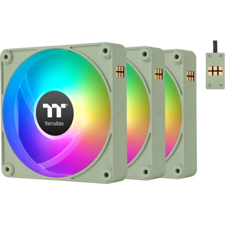 Кулер Thermaltake CT120 ARGB Sync PC Cooling Fan Matcha Green (3 pack) (CL-F198-PL12MG-A)