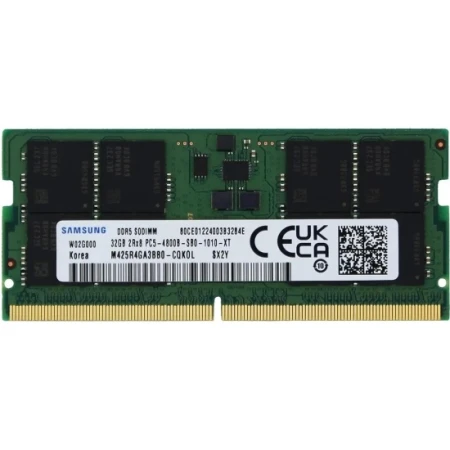 ОЗУ Samsung 32GB 4800MHz SODIMM DDR5, (M425R4GA3BB0-CQKOL)