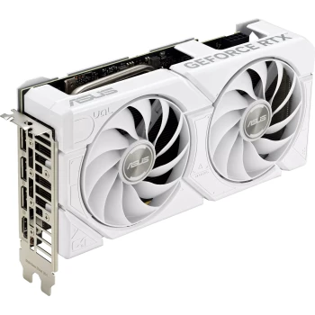 Видеокарта Asus GeForce RTX 4060 Dual Evo OC White 8GB, (DUAL-RTX4060-O8G-EVO-WHITE)