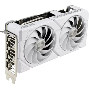 Видеокарта Asus GeForce RTX 4070 Super Dual Evo OC White 12GB, (DUAL-RTX4070S-O12G-EVO-WHITE)