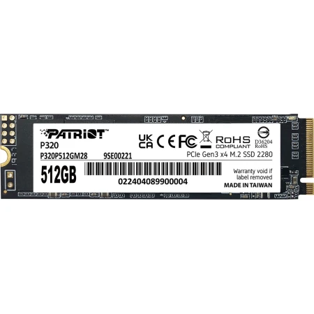 SSD накопитель Patriot P320P512GM28