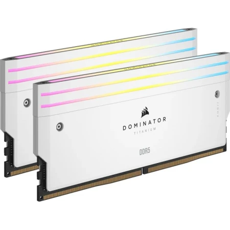 ОЗУ Corsair Dominator Titanium RGB 32GB (2х16GB) 7000MHz DIMM DDR5, (CMP32GX5M2X7000C34W)