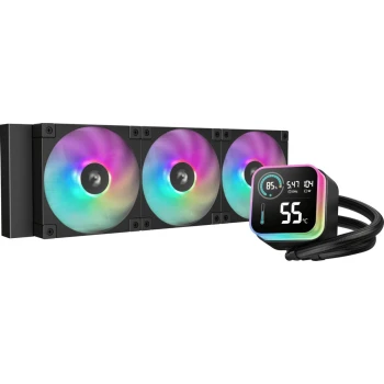 Водяное охлаждение DeepCool LQ360 Black, (R-LQ360-BKLSMW-G-1)