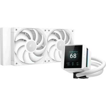 Водяное охлаждение DeepCool Mystique 240 White, (R-LX240-WHDSNMP-G-1)