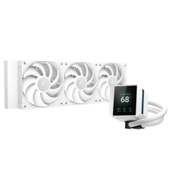 Водяное охлаждение DeepCool Mystique 360 White, (R-LX360-WHDSNMP-G-1)