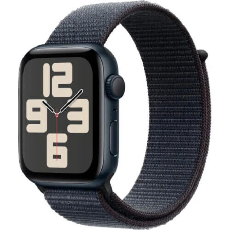 Смарт-часы Apple Watch SE (2024), 44mm Midnight Aluminium Case with Ink Sport Loop, (MXEP3) Смарт-часы Apple Watch SE (2024), 44mm Midnight Aluminium Case with Ink Sport Loop, (MXEP3)
