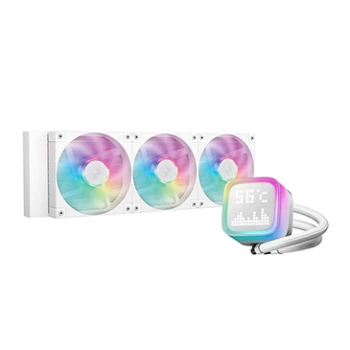 Водяное охлаждение DeepCool LP360 White, (R-LP360-WHMSMC-G-1)