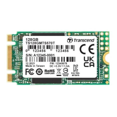 SSD диск Transcend MTS570T 128GB, (TS128GMTS570T-VS1)