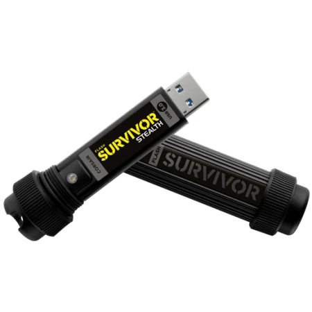USB Флешка Corsair Survivor Stealth 512GB, (CMFSS3B-512GB)
