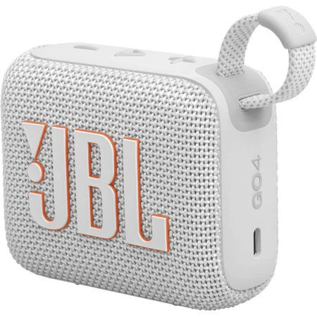 Акустическая система JBL Go 4 (1.0) - White, 4.2Вт
