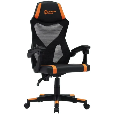 Игровое кресло Canyon Flow Black-Orange, (CNE-MCH01)