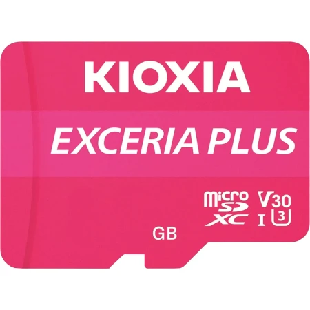 Карта памяти Kioxia Exceria Plus microSD 512GB, Class 10 UHS-I U3, (LMPL1M512GG2)