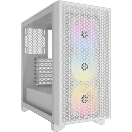 Корпус Corsair 3000D Airflow RGB White (CC-9011256-WW)