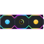 Вентилятор Lian Li UNI FAN SL WIRELESS LCD 3x120mm Black (G99.12SLLCD1W3B.00)