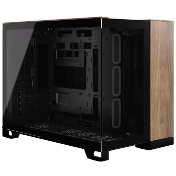 Корпус Corsair 2500X Black - Walnut Wood, (CC-9011286-WW)