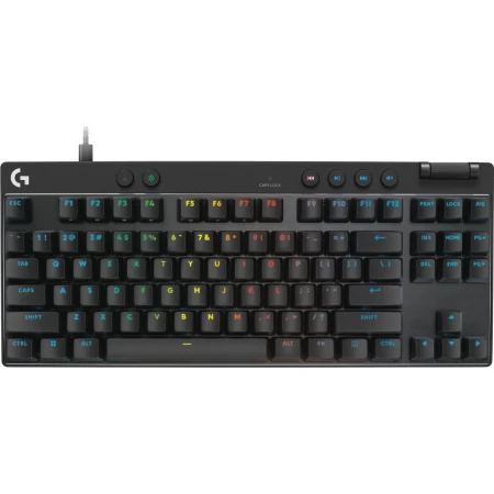 Клавиатура Logitech Pro X TKL Rapid Black, (920-013233) Клавиатура Logitech Pro X TKL Rapid Black, (920-013233)