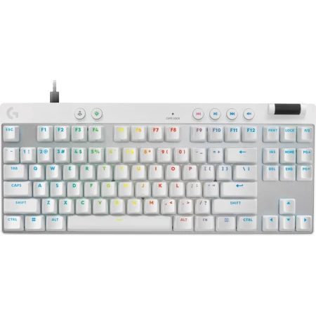 Клавиатура Logitech PRO X TKL RAPID LINEAR White (920-013242) Клавиатура Logitech PRO X TKL RAPID LINEAR White (920-013242)