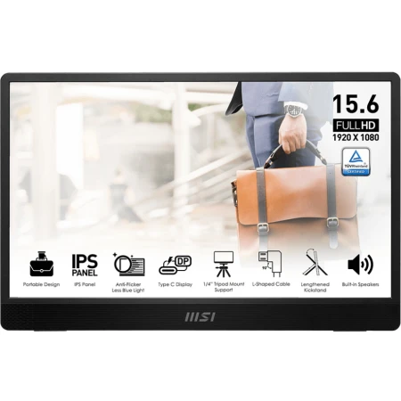 Монитор MSI Pro MP161 E2, Black