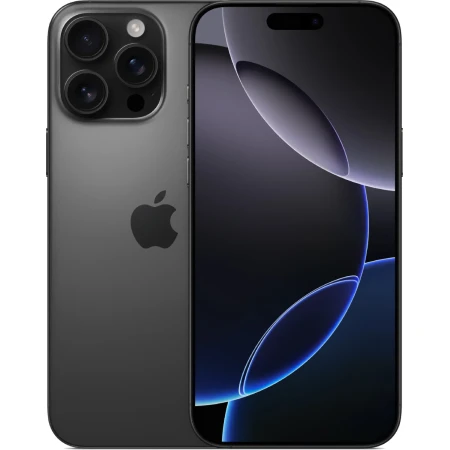 Смартфон Apple iPhone 16 Pro Max 1TB, Black Titanium Смартфон Apple iPhone 16 Pro Max 1TB, Black Titanium