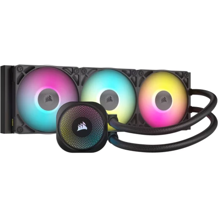 Водяное охлаждение Corsair iCUE Link Titan 360 RX RGB Black, (CW-9061018-WW)