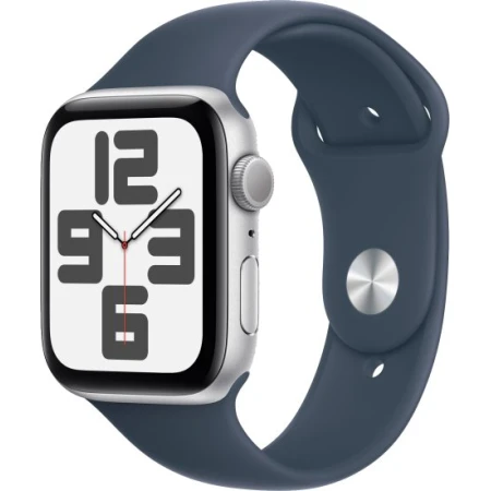 Смарт-часы Apple SE GPS 40mm Silver Aluminium Case with Denim Sport Band S/M (MXEC3QI/A)