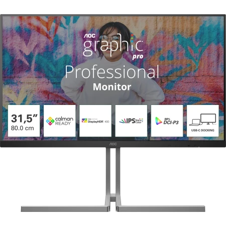 Монитор AOC Graphic Pro 31.5", (U32U3CV) Монитор AOC Graphic Pro 31.5", (U32U3CV)