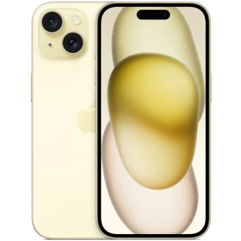 Смартфон Apple iPhone 15 128GB Yellow, (MTP23HX/A)