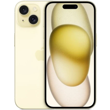 Смартфон Apple iPhone 15 128GB Yellow (MTP23HX/A) Смартфон Apple iPhone 15 128GB Yellow (MTP23HX/A)