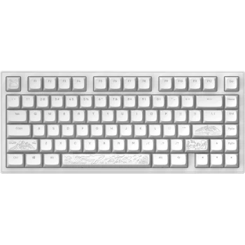 Клавиатура Dark Project ALU81A Terra Nostra White, (DPKB_NOSTRA_81_ANSI_WHITE)