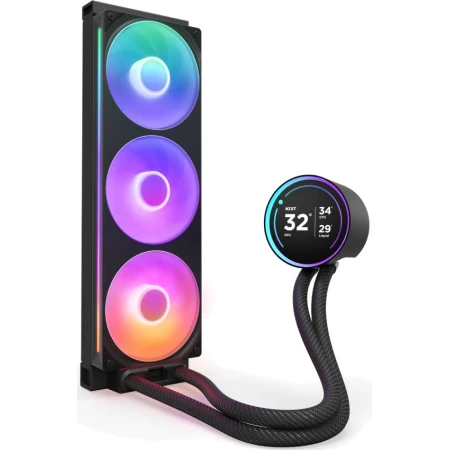 Кулер NZXT Kraken Elite 360 RGB V2 Black (RL-KR36E-B2)